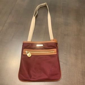 MK crossbody Burgundy